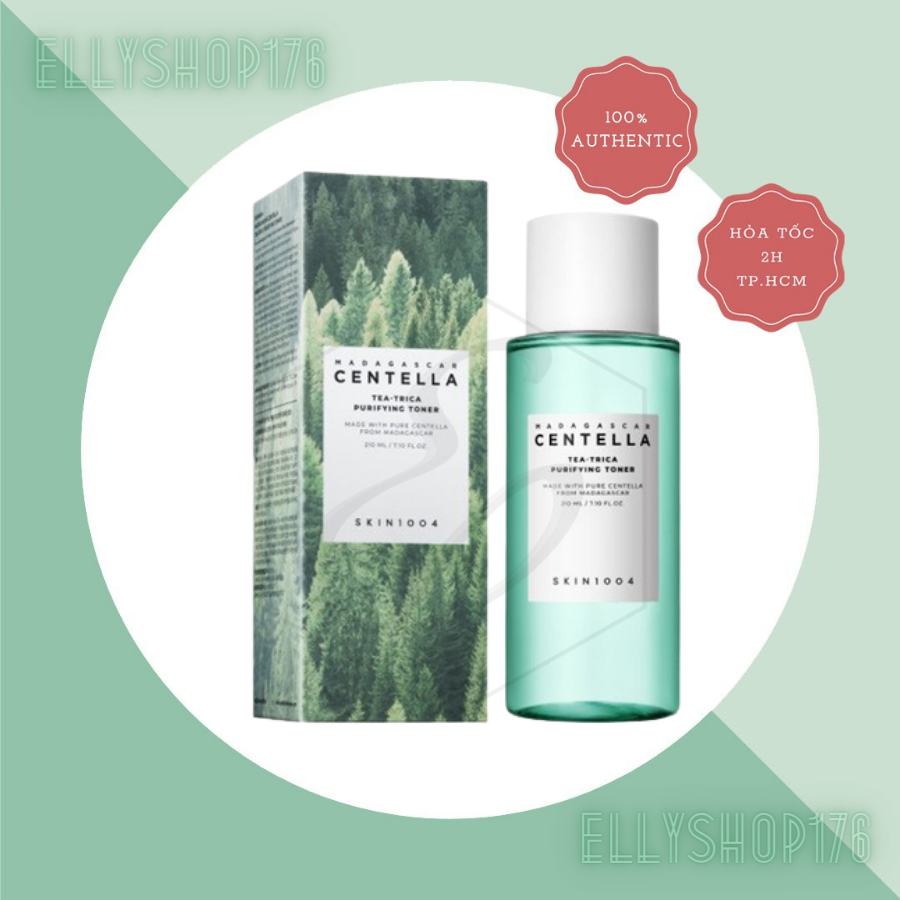 Nước hoa hồng Skin1004 Madagascar Centella Tea-Trica Purifying Toner 210ml